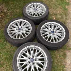 17” FORD MONDEO ALLOY WHEELS & TYRES 5x108 Galaxy S Focus Rims With Tyres - Image 2