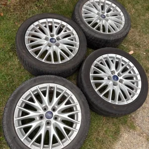 17” FORD MONDEO ALLOY WHEELS & TYRES 5x108 Galaxy S Focus Rims With Tyres