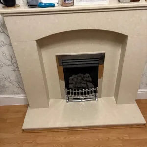 Marble fireplace surround - Image 2
