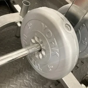 Weight rack, weights and barbell - Image 2