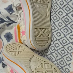 Pink Converse All Star Hi Tops – See Photos for Size - Image 5