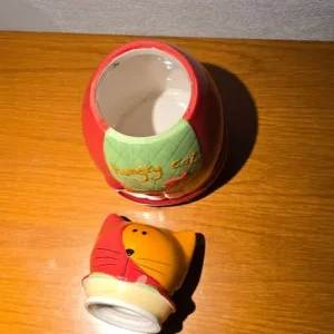 Hungry Cat Ceramic Cookie Jar - Image 5