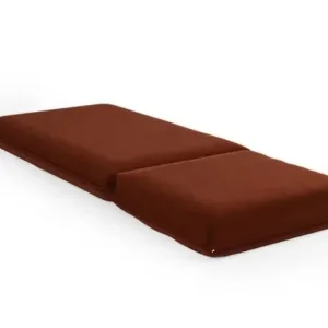 Velvet sofa bed – single, 2-in-1 chair and bed - Image 2