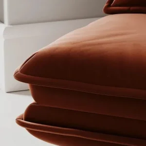 Velvet sofa bed – single, 2-in-1 chair and bed - Image 3