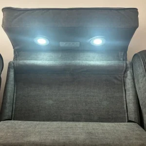 Grey Recliner Sofa - Image 5