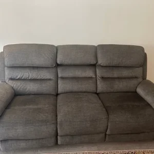 Grey Recliner Sofa