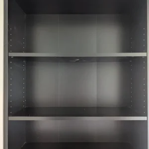 Black Wooden Bookcase - Image 2