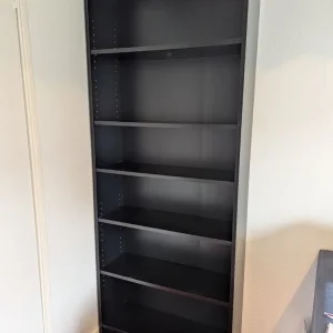Black Wooden Bookcase
