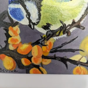 Original painting of Blue Tit - Image 3