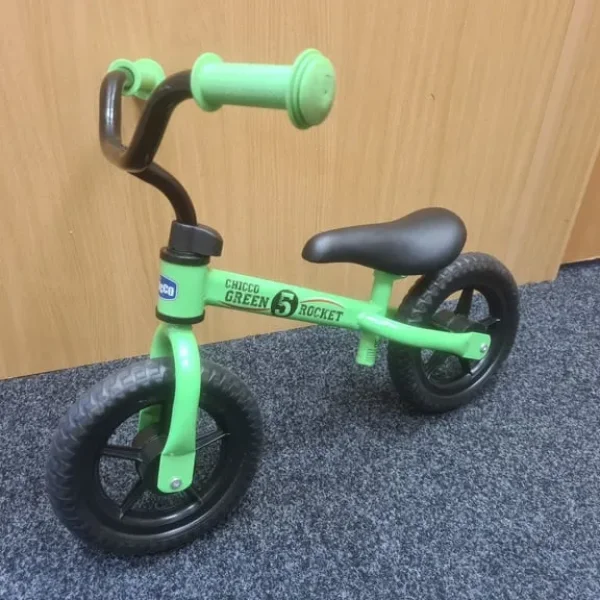 CHICCO GREEN ROCKET KIDS BIKE