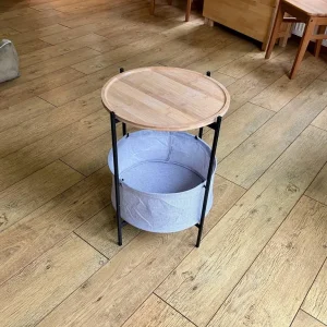 Rivet Meeks Storage Basket End/Side Table - Image 2