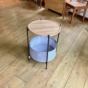 Rivet Meeks Storage Basket End/Side Table - Image 3