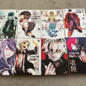 Tokyo Ghoul Japanese Manga Books 1 to 8