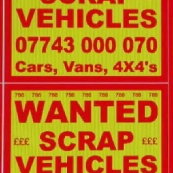 Scrap vehicle buyer for old cars vans and bikes