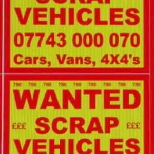 Scrap vehicle buyer for old cars vans and bikes