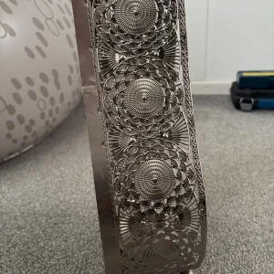 Tear drop mirrored candle holder - Image 2