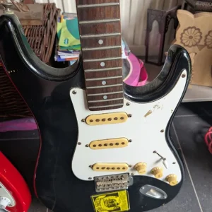 Selection of guitars including Benson electric, old Encore, and acoustic models - Image 5