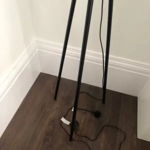 Black Tripod Standing Lamp - Image 2
