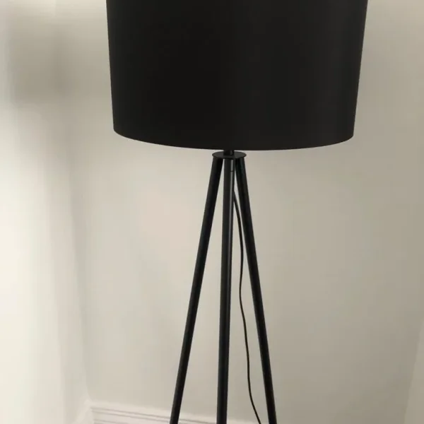 Black Tripod Standing Lamp