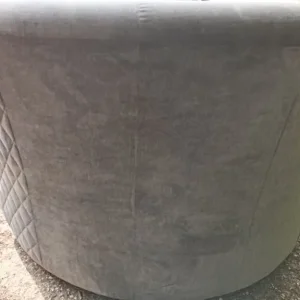 Big Grey Swivel Chair - Image 5
