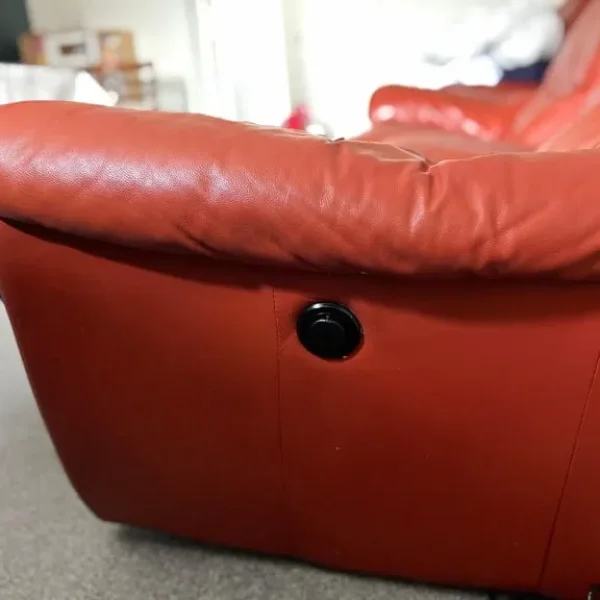 Electric recliner sofa set of 2