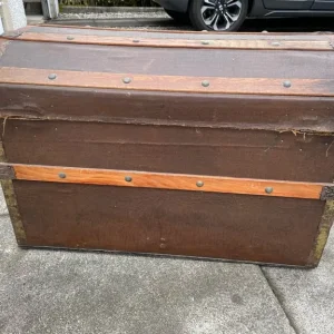 Antique Cabin Trunk - Image 2