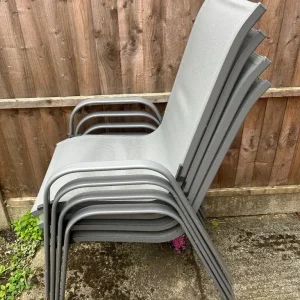 Foldable Camping Table and 4 Chairs - Image 3