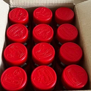 12 Tubs Vegan Strawberry Flavoured Gummy Vitamins - Image 5