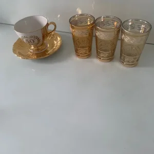 Vintage Royal Winton Grimwades 50th Anniversary Gold Cup & Saucer