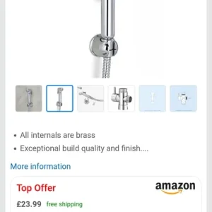 Bidet toilet shower - Image 3