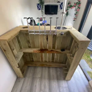 Handmade bar with optics and LED lights - Image 2