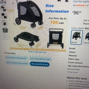 Stroller for extra large dog - Image 7