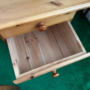 John Lewis Solid Pine Dressing Table with Tilting Mirror - Image 4