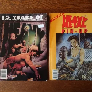 Heavy Metal comics graphic novels 2 special editions
