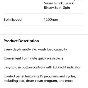 Washing Machine - Image 2
