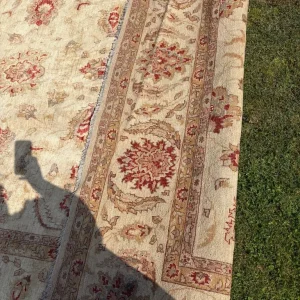 Hand made 100% wool rug made in Pakistan - Image 8