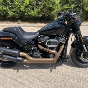 2019 Harley Davidson FXFB Fat Bob 1745 Black Chopper - Image 2