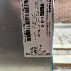 Miele DG5061 Built-in Steam Oven - Image 5