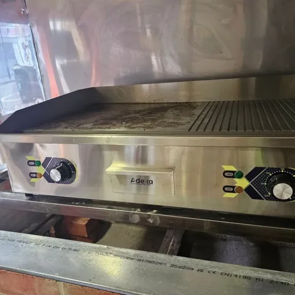 Commercial Griddle Smooth/Ribbed 4.4kW