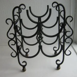 metal wine rack