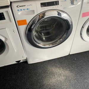 WHITE CANDY FAMILY SIZED WASHING MACHINE