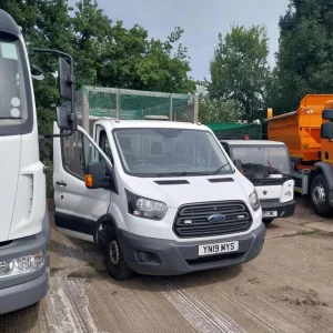 2019 Ford Transit 2.0 TDCi 130ps CAGE TIPPER CHASSIS CAB Diesel Manual