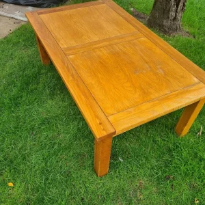 Oak coffee table - Image 2