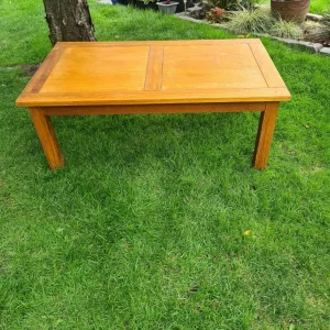 Oak coffee table - Image 3