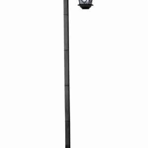 5FT TRADITIONAL STYLE SOLAR LAMP POST LED LIGHT OUTDOOR GARDEN DRIVEWAY PATIO - Image 6