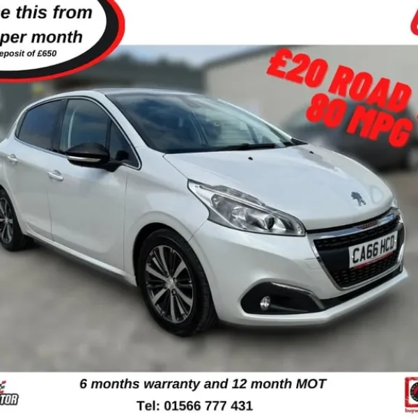 2016 Peugeot 208 1.6 BlueHDi 100 Roland Garros 5-door hatchback diesel manual