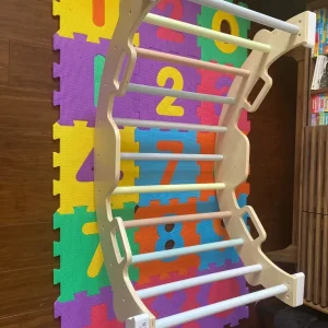 Baby toddler gym climbing rainbow arch - Image 4