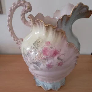 Vintage wash bowl and jug - Image 5