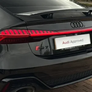 2021 Audi RS7 Sportback Vorsprung in Mythos Black Metallic - Image 8