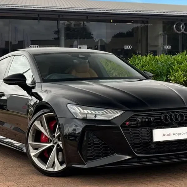 2021 Audi RS7 Sportback Vorsprung in Mythos Black Metallic